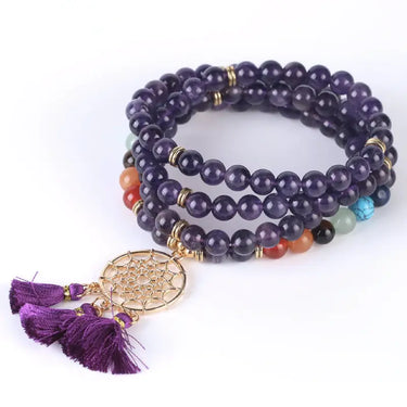 7 Chakra Dream Catcher 108 Mala-Your Soul Place